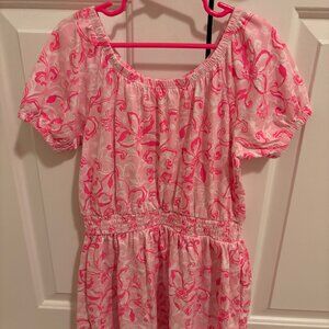 Girls Lilly Putlizer Wyndmoor Floral Print Dress - Size 8-10 (Medium)